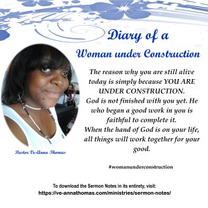 Sermon Photo - Women Under Construction 2